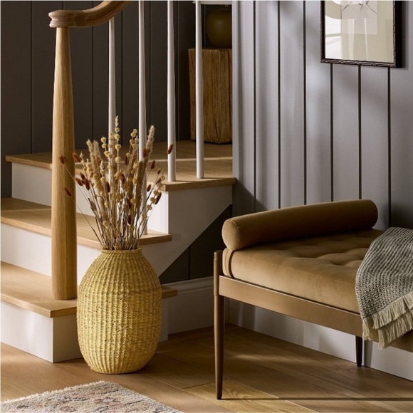 Elephant Grass Woven Vase Natural - Threshold™ designed with Studio McGee - Picture 3 of 5